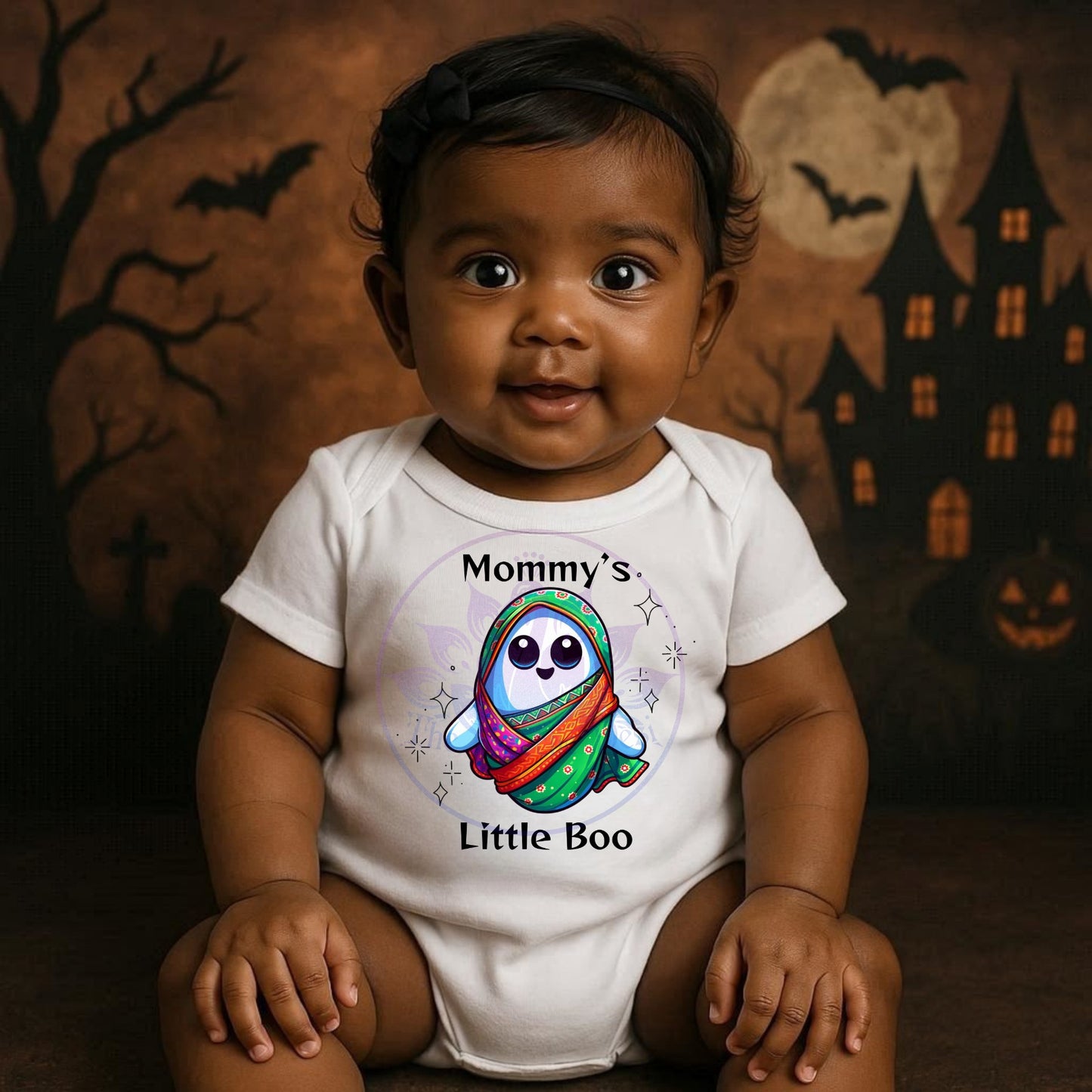 Desi Girl Little Boo Onesie