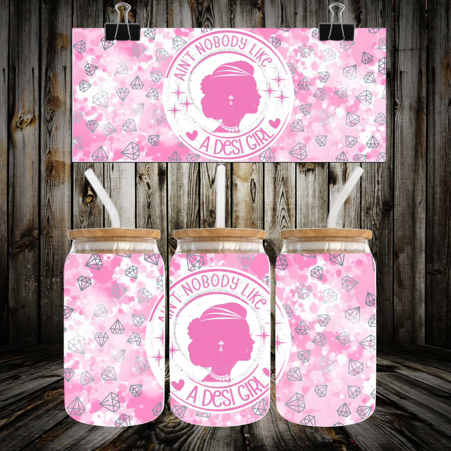 Ain't Nobody Like A Desi Girl Frosted Libby Mug