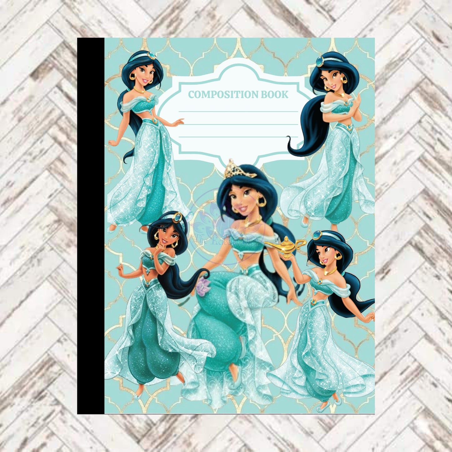 Princess - Turquoise Composition Book