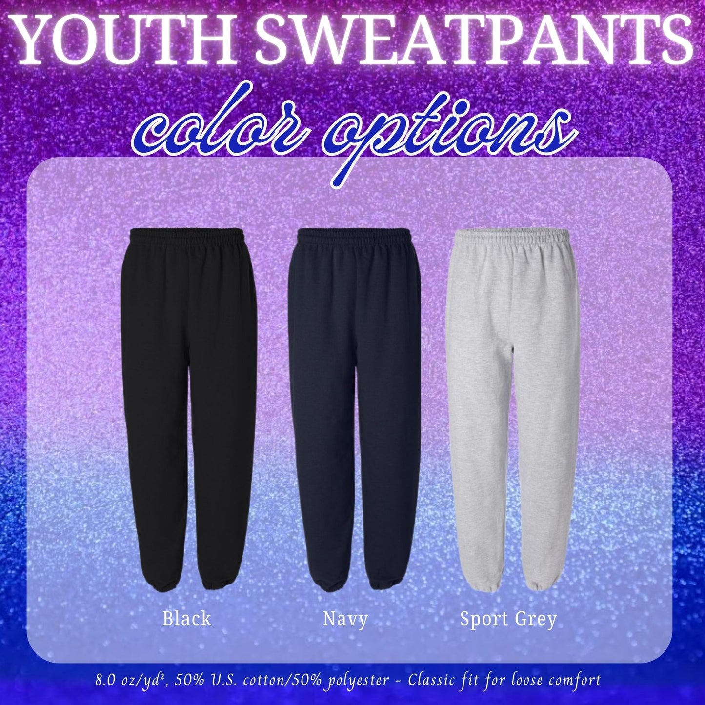 Custom Youth Sweatpants