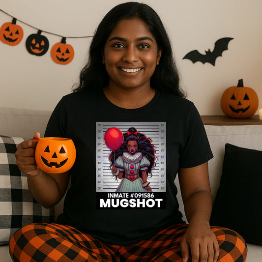 Halloween Horror Mugshot Shirt