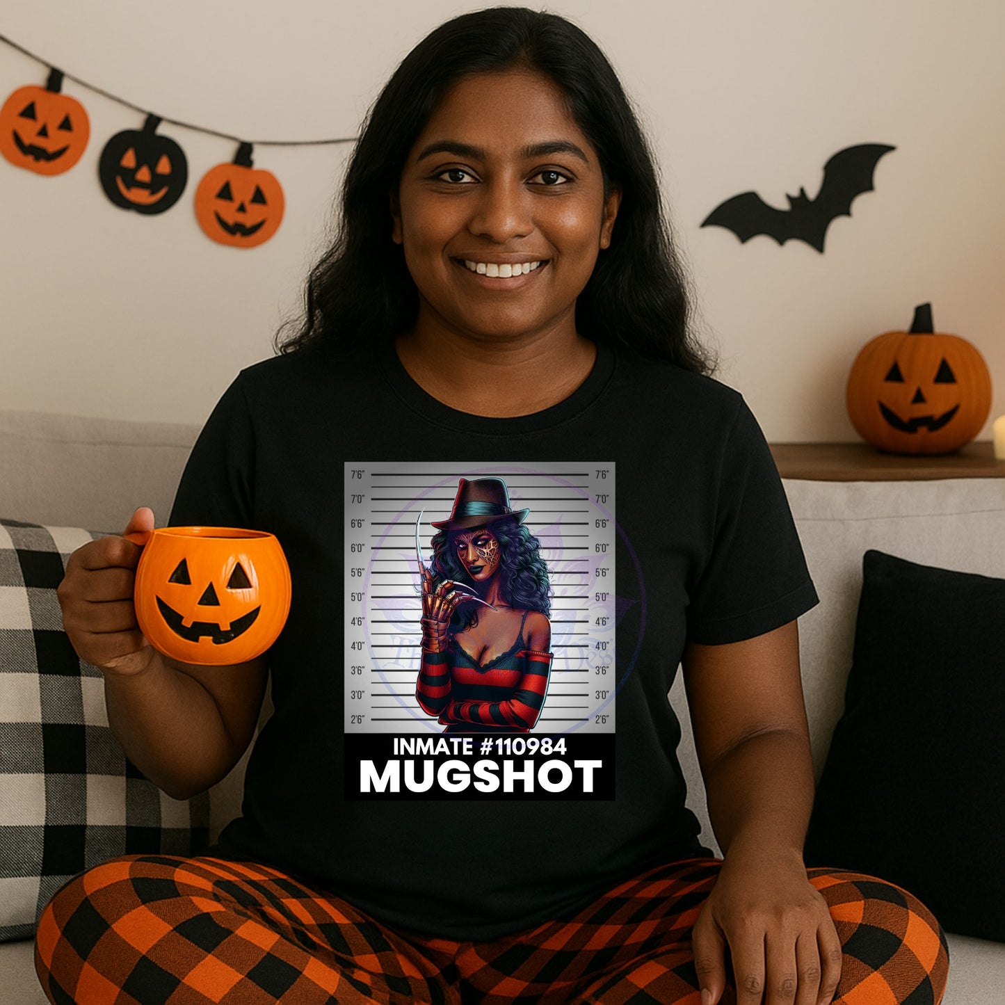 Halloween Horror Mugshot Shirt