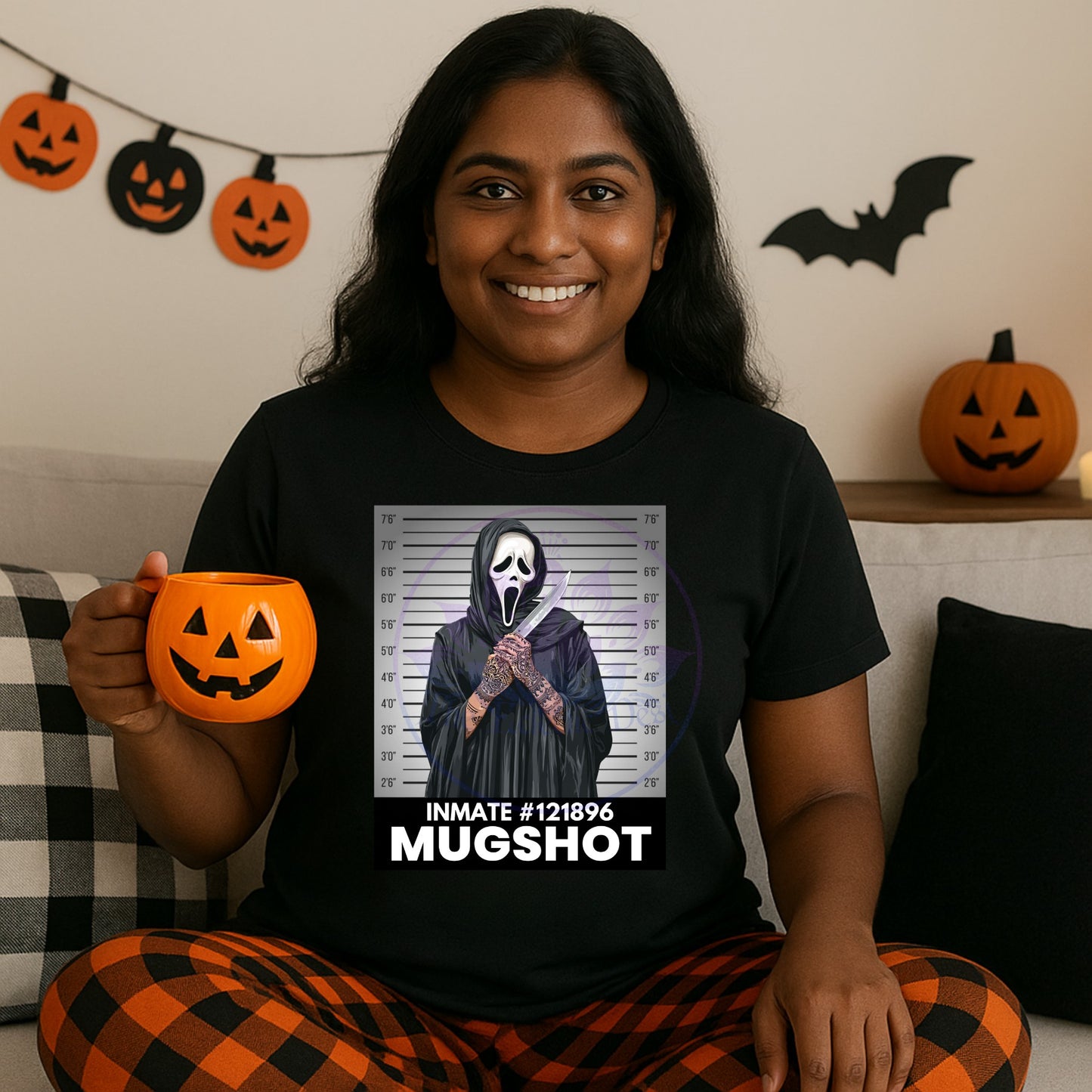 Halloween Horror Mugshot Shirt