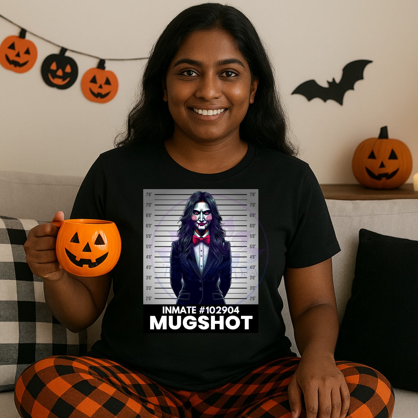 Halloween Horror Mugshot Shirt