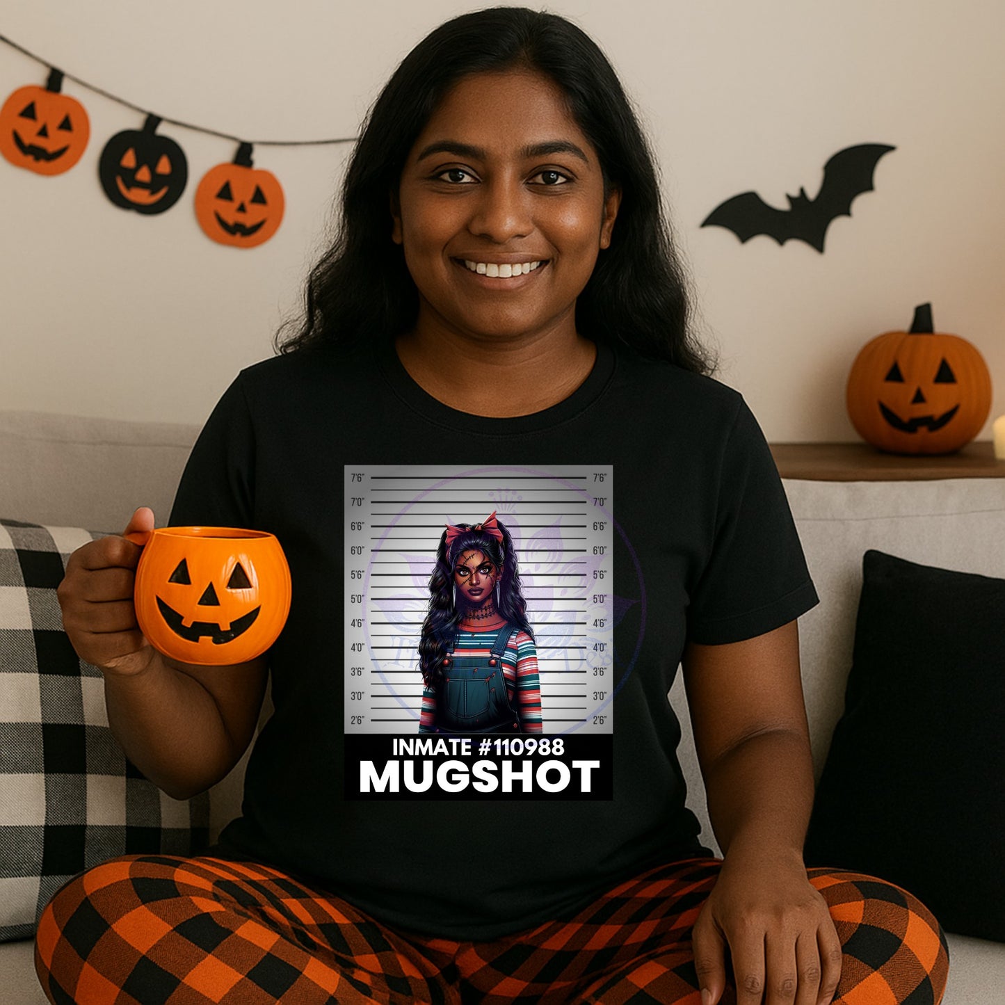 Halloween Horror Mugshot Shirt