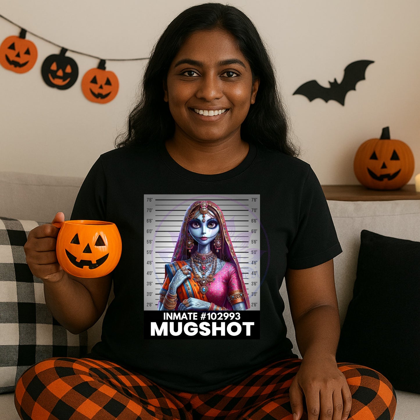 Halloween Horror Mugshot Shirt
