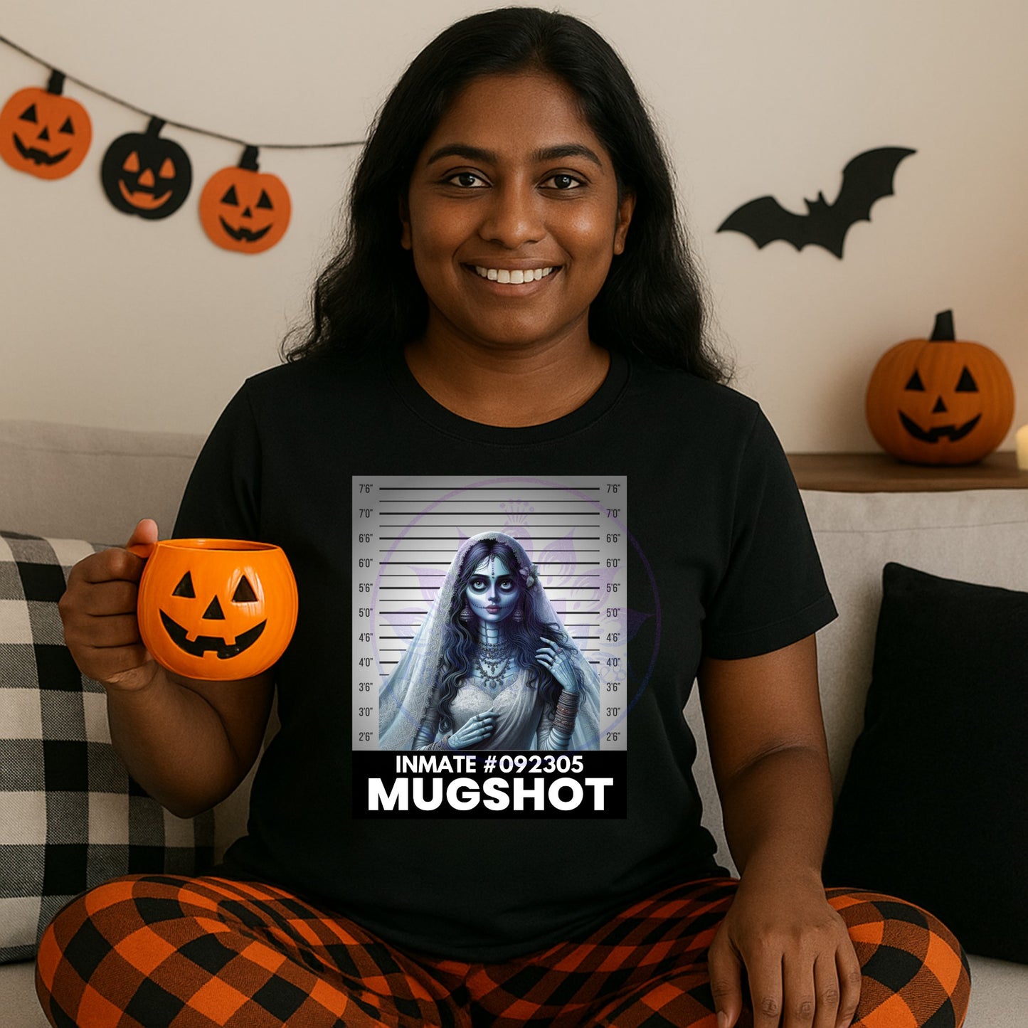 Halloween Horror Mugshot Shirt