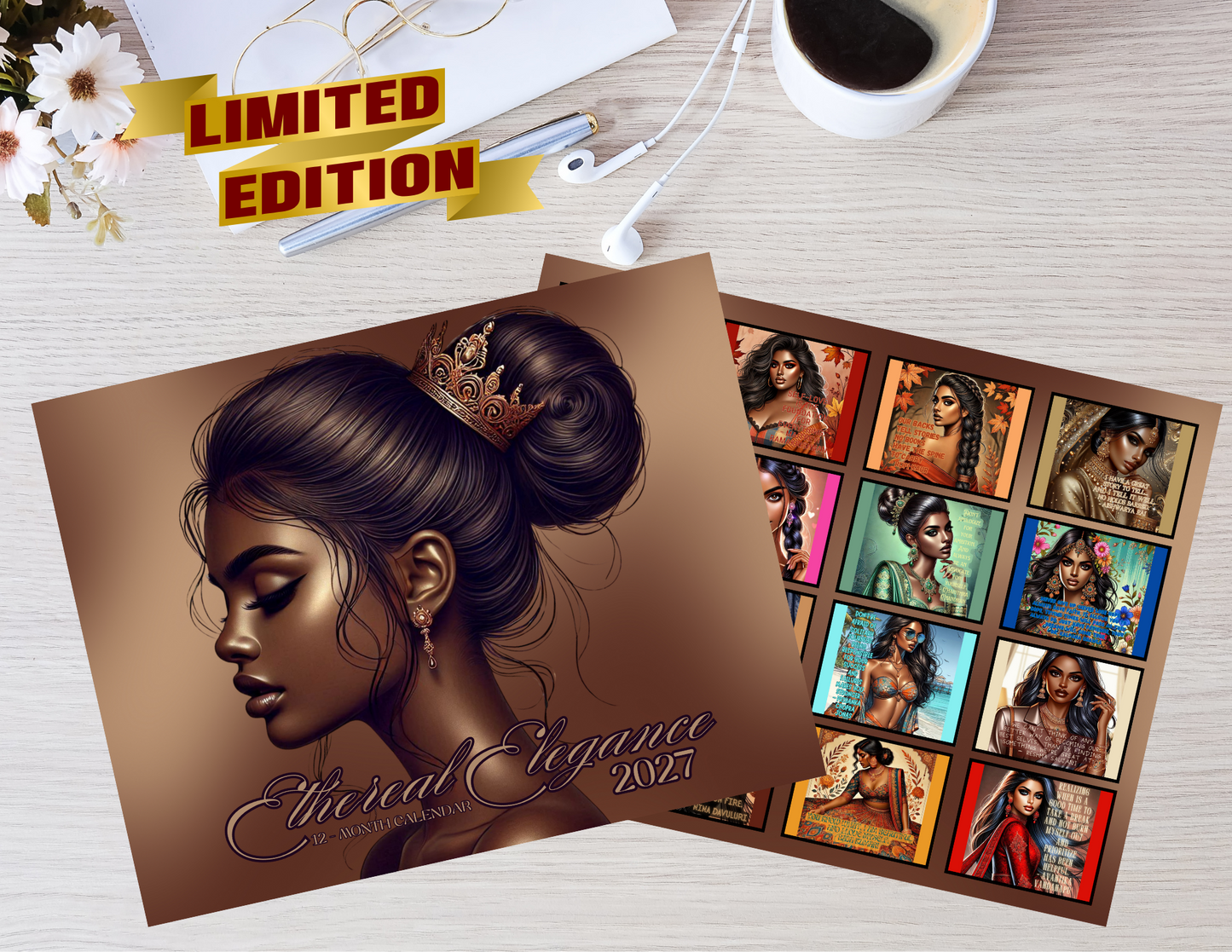 **PREORDER** 2027 Ethereal Elegance Calendar