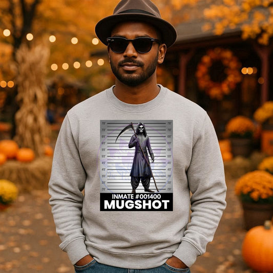 Halloween Mugshot Sweatshirt