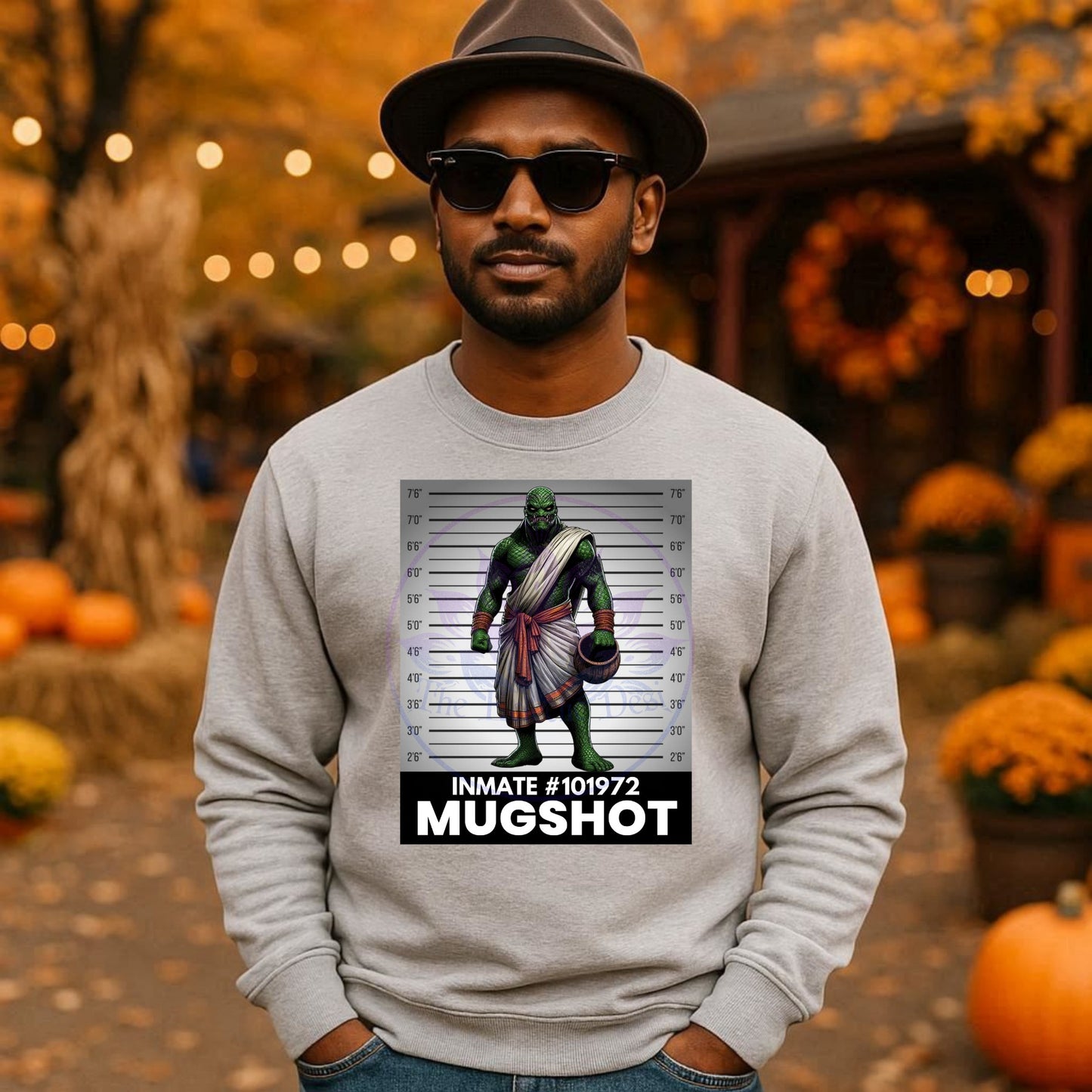 Halloween Mugshot Sweatshirt