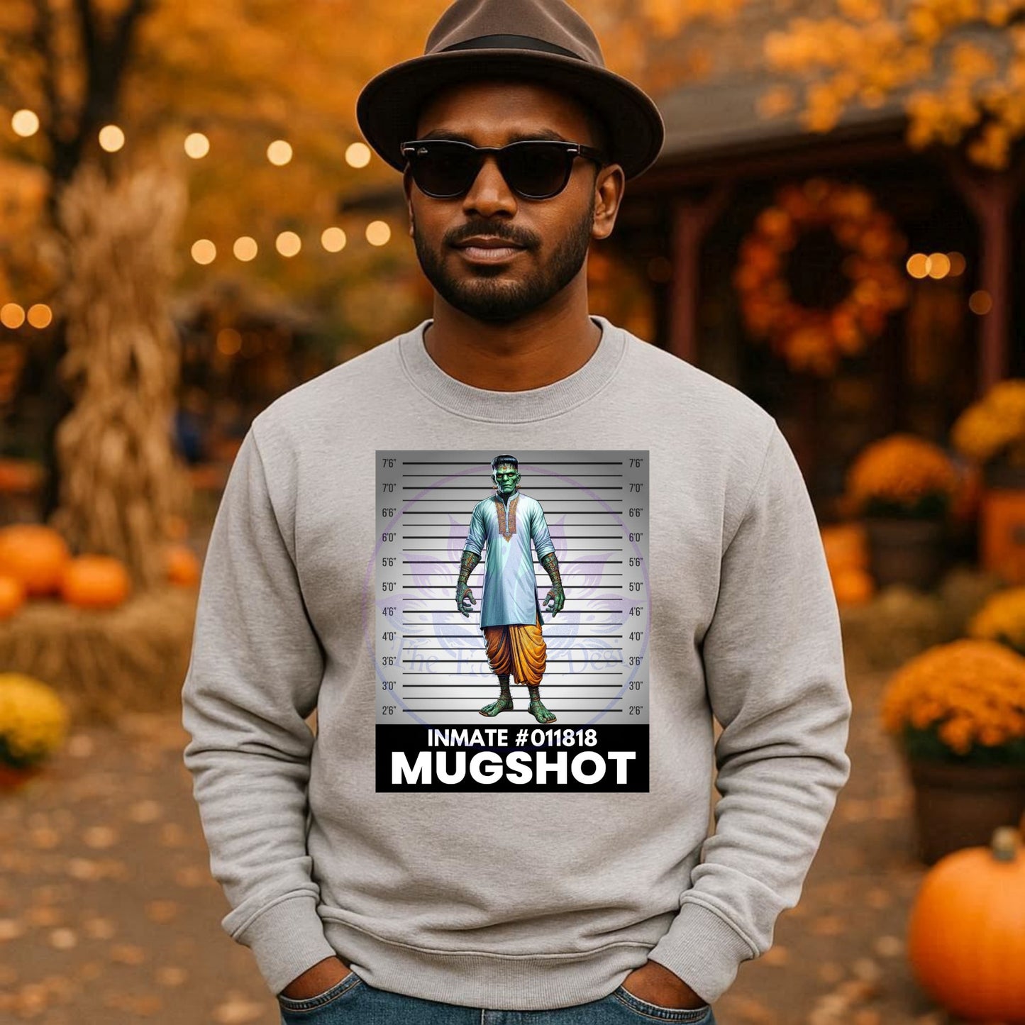 Halloween Mugshot Sweatshirt