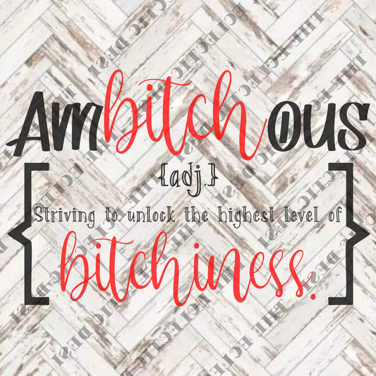Ambitchous - DIGITAL DOWNLOAD
