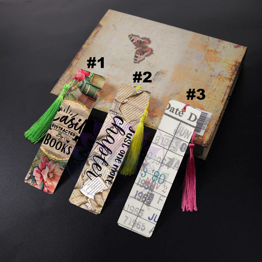 Bookish Metal Bookmark