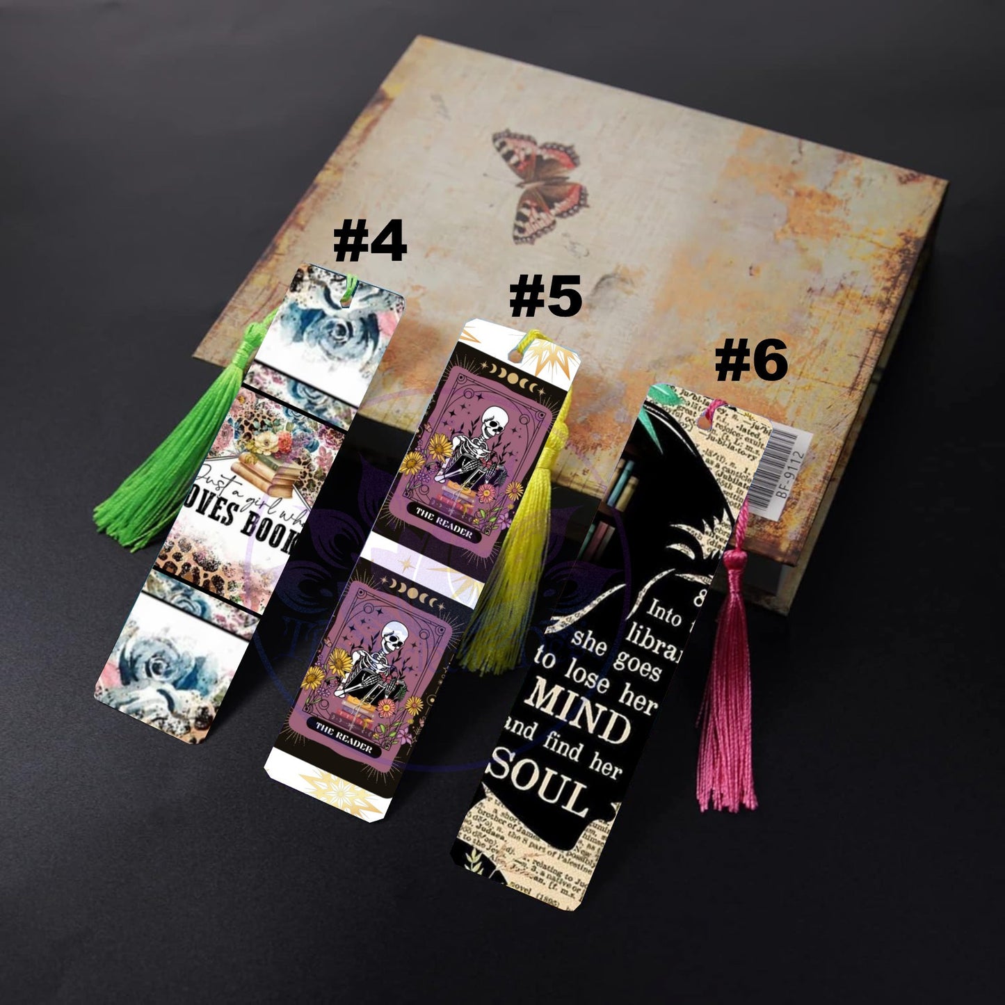 Bookish Metal Bookmark