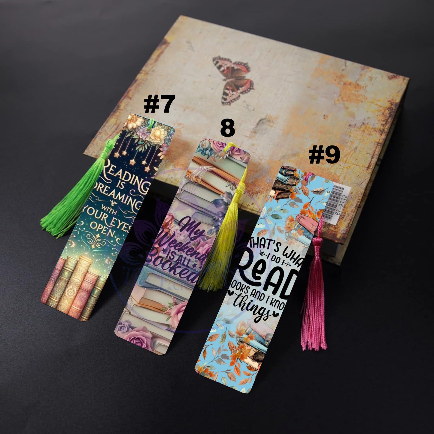 Bookish Metal Bookmark