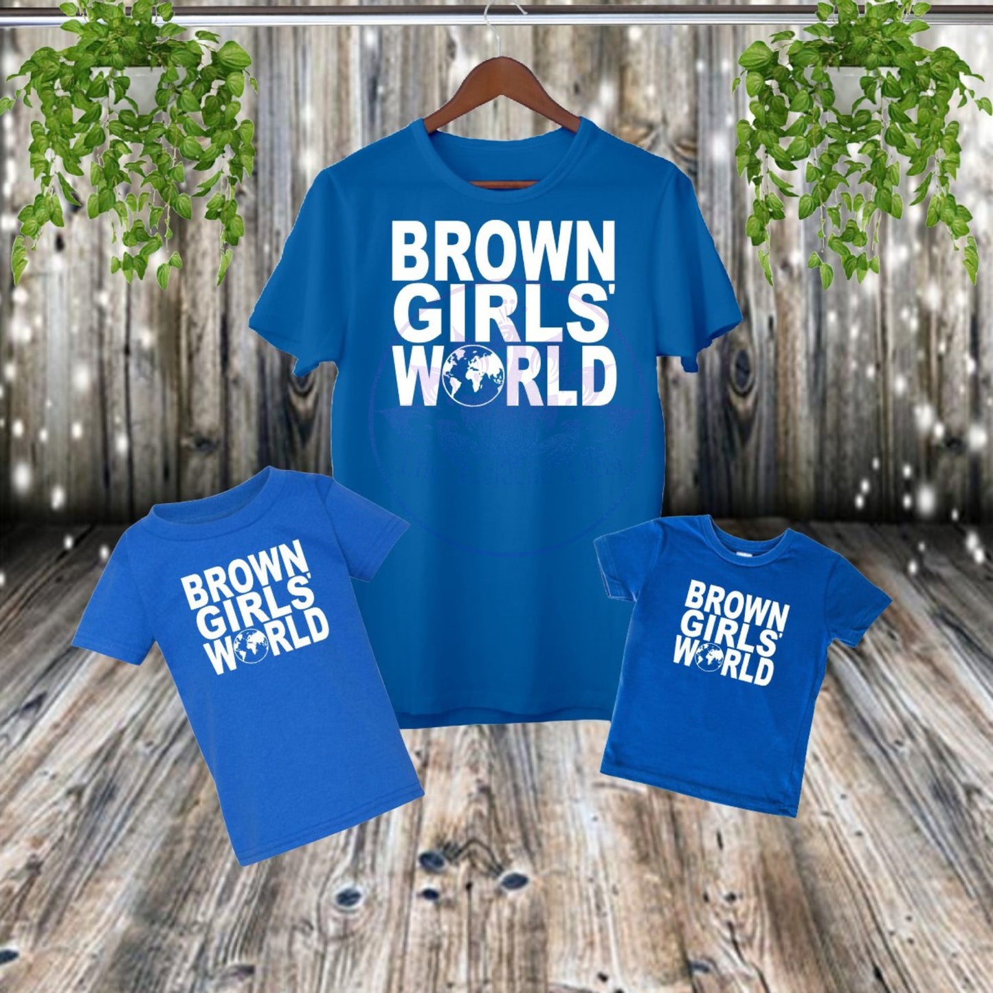 Brown Girls' World Shirt