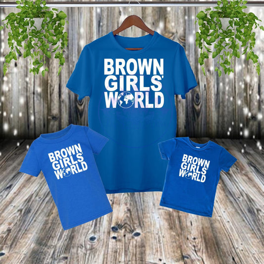 Brown Girls' World Shirt
