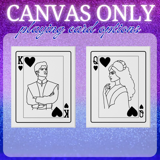 Playing Card - CANVAS ONLY