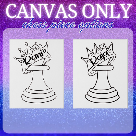 Chess Piece - CANVAS ONLY