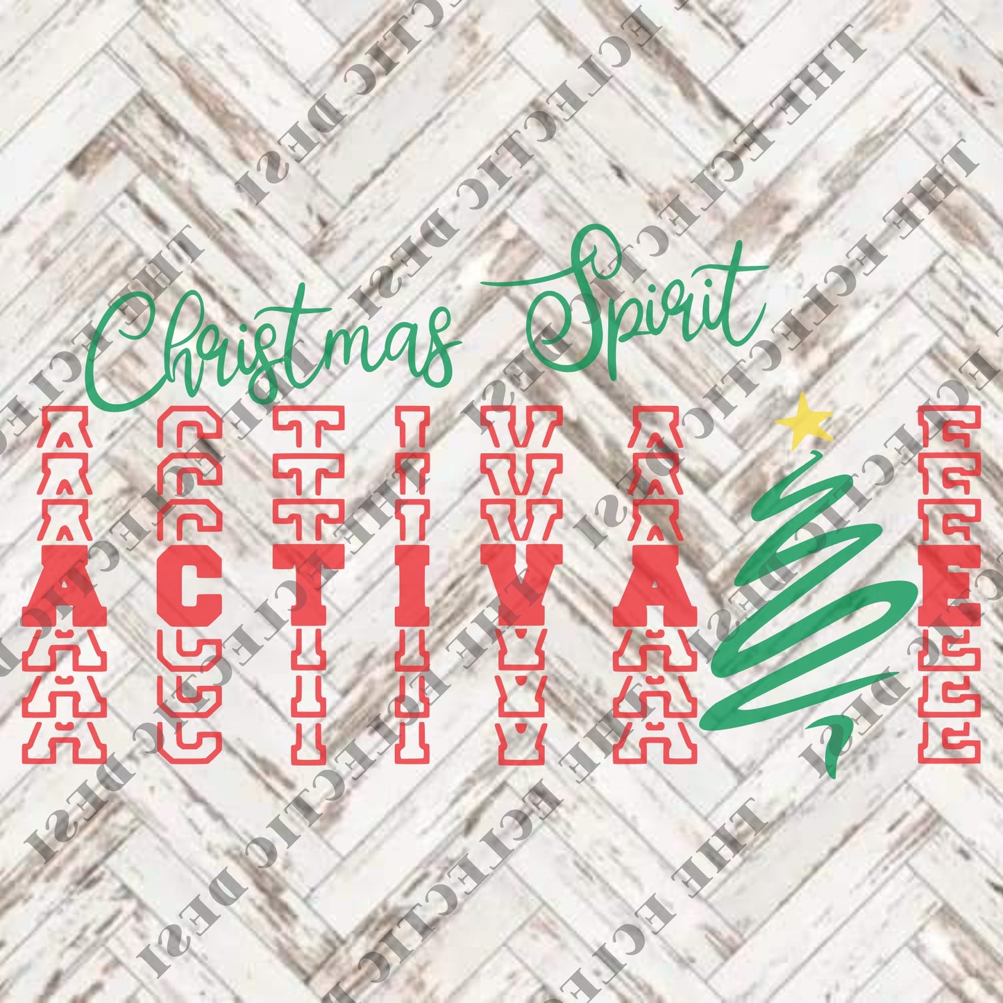 Christmas Spirit Activate - DIGITAL DOWNLOAD