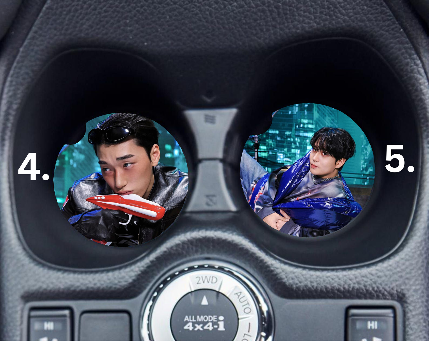 Ateez GH5 Bias and Bias Wrecker Car Coasters