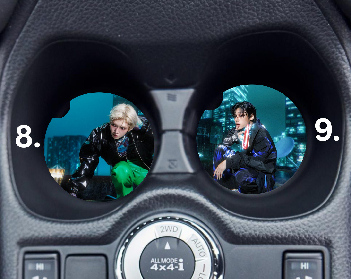 Ateez GH5 Bias and Bias Wrecker Car Coasters