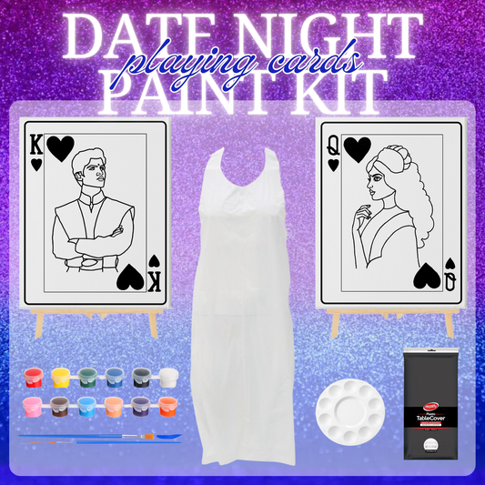 Date Night Paint Kit - Playing Cards