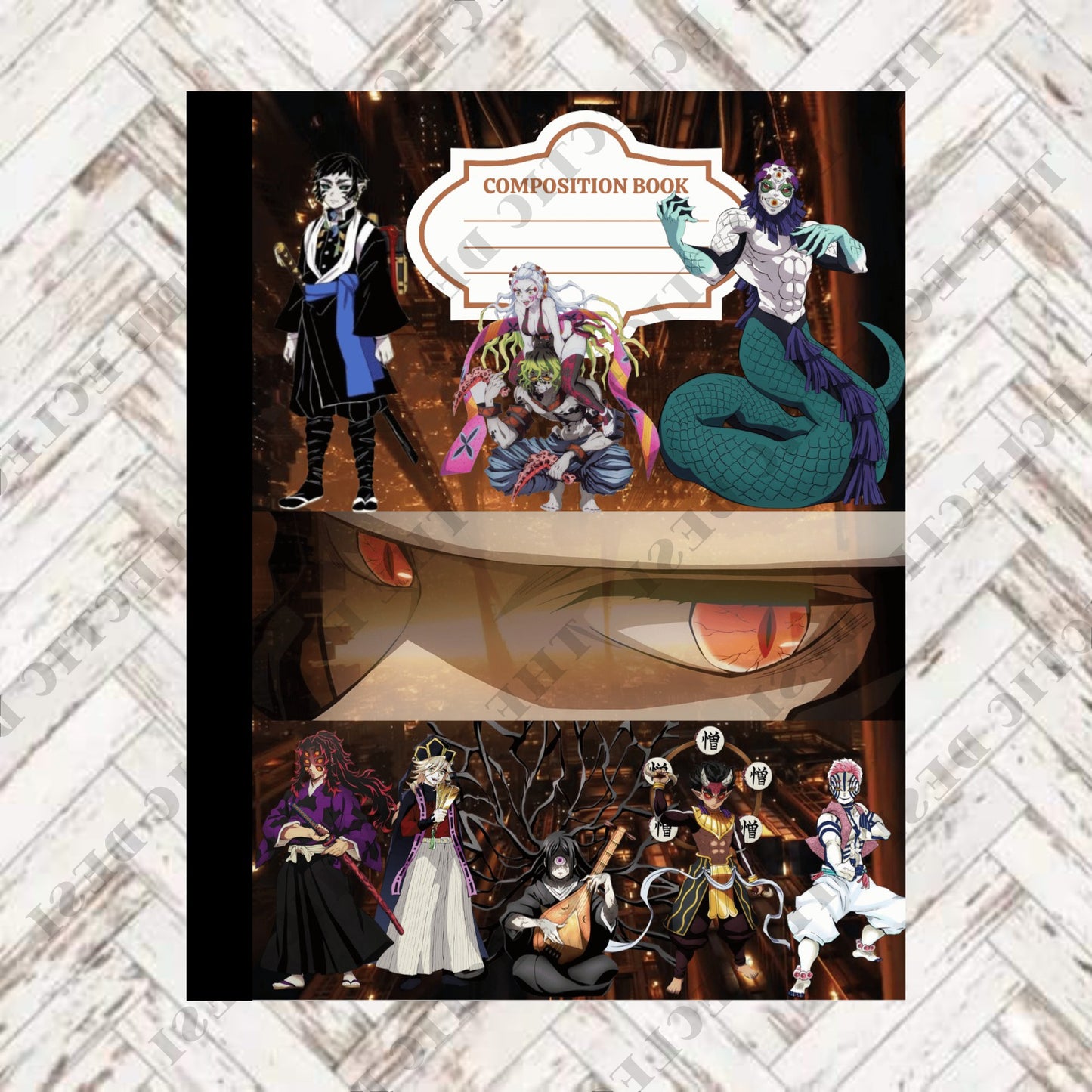 Demon Slayer Composition Book Design - DIGITAL DOWNLOAD