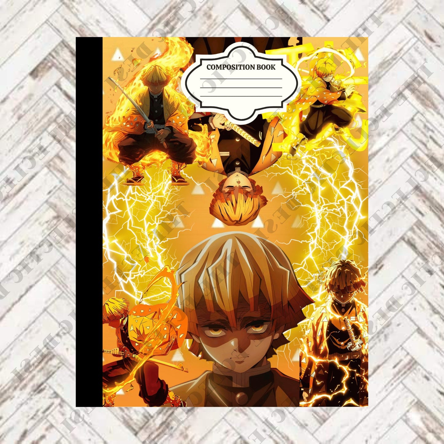 Demon Slayer Composition Book Design - DIGITAL DOWNLOAD