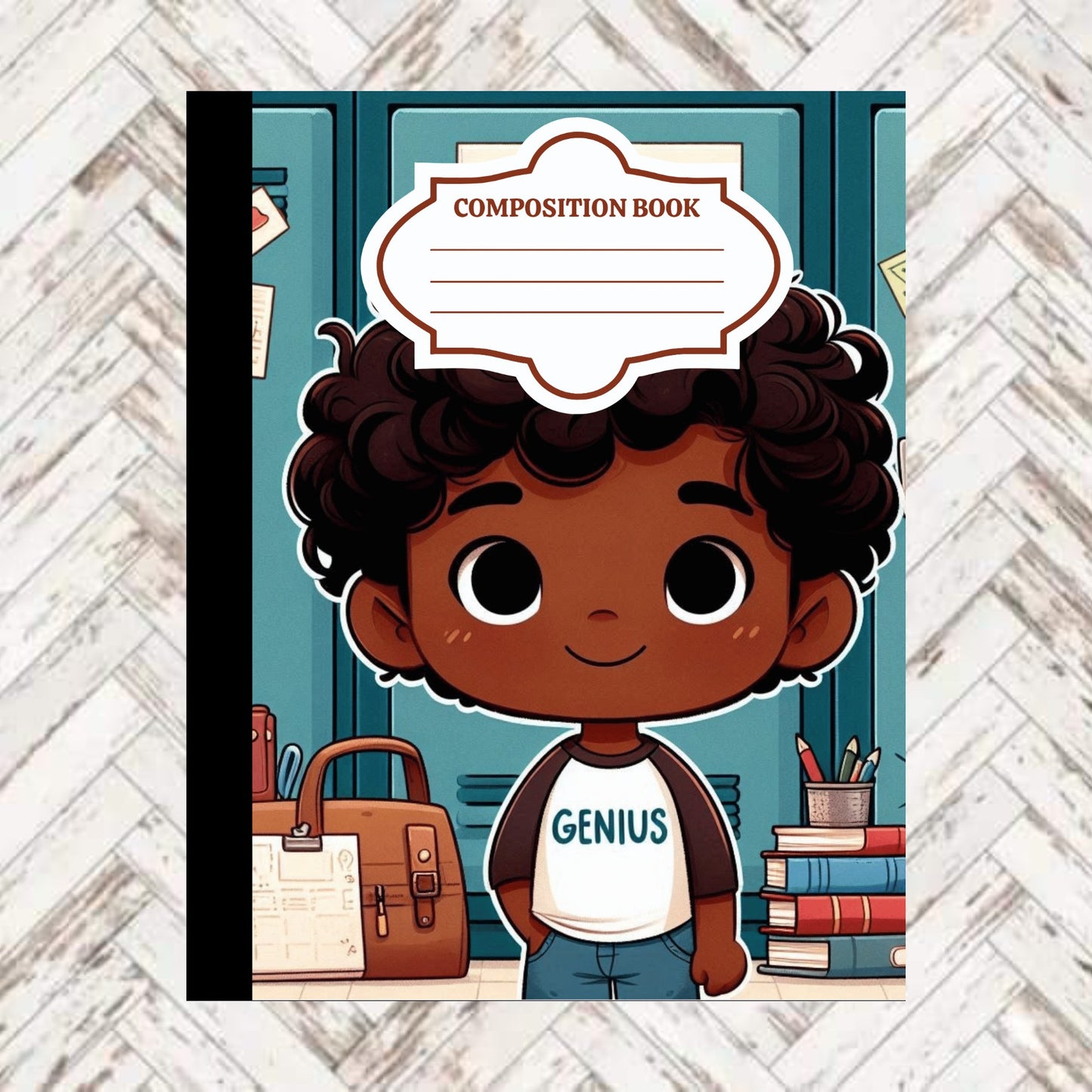 Desi Boy Genius Composition Book
