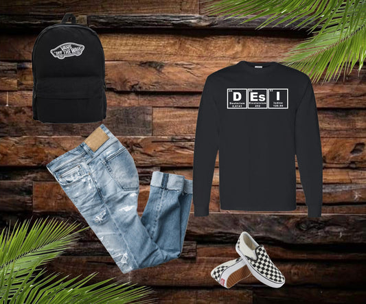 Desi Chemistry Compound Long-Sleeve Shirt