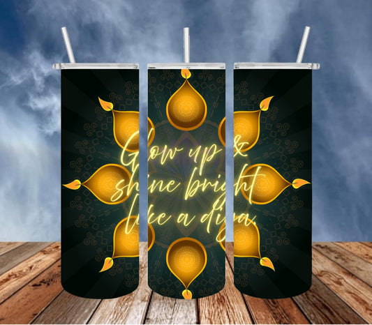 Diwali Diyas 20 oz. Tumbler