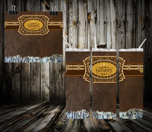 Happy Father's Day Cigar Tumbler