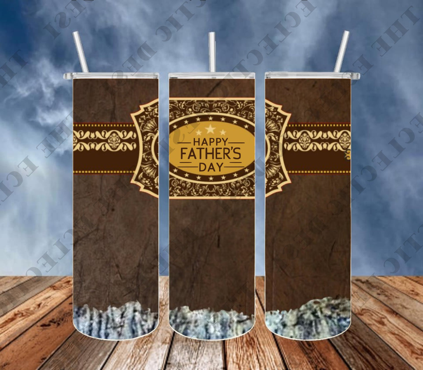 Happy Father's Day Cigar Tumbler Design - DIGITAL DOWNLOAD