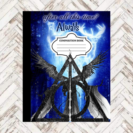 Harry Potter Composition Book Design - DIGITAL DOWNLOAD