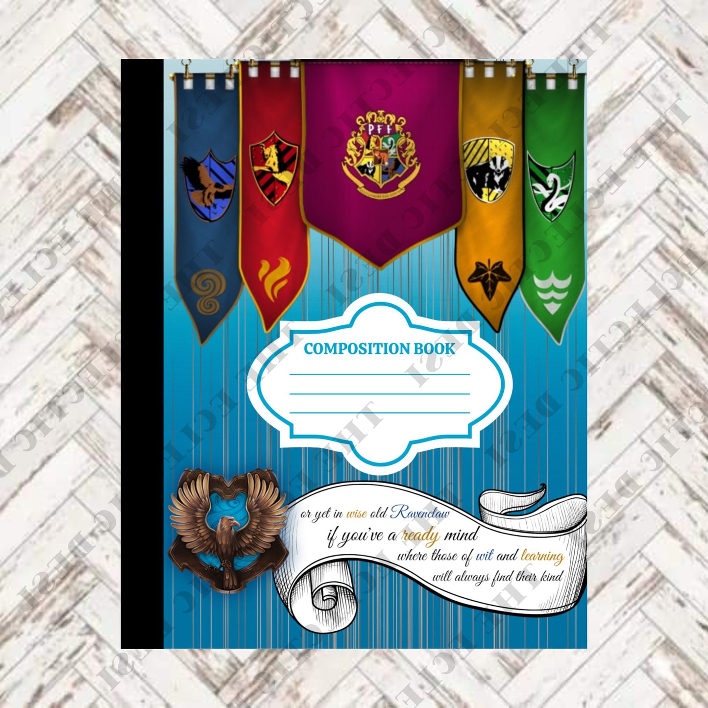 Harry Potter Composition Book Design - DIGITAL DOWNLOAD