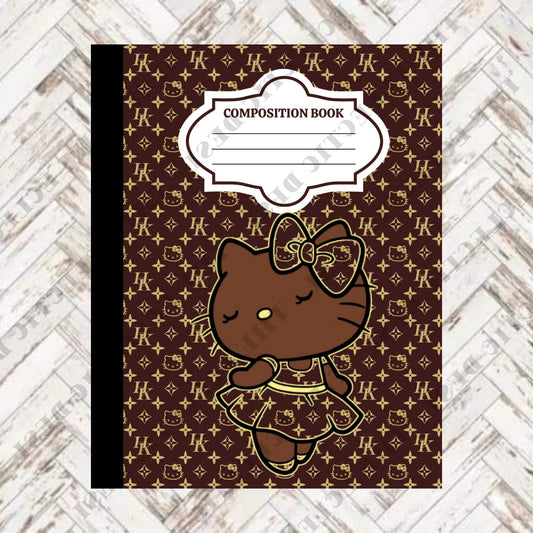 Hello Kitty Composition Book Design - DIGITAL DOWNLOAD