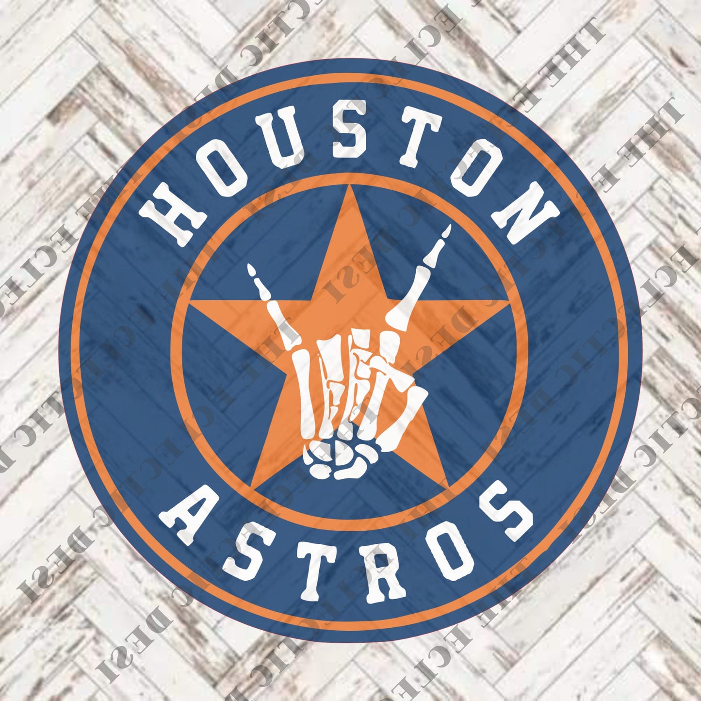 Houston Astros - Skeleton Hand - DIGITAL DOWNLOAD