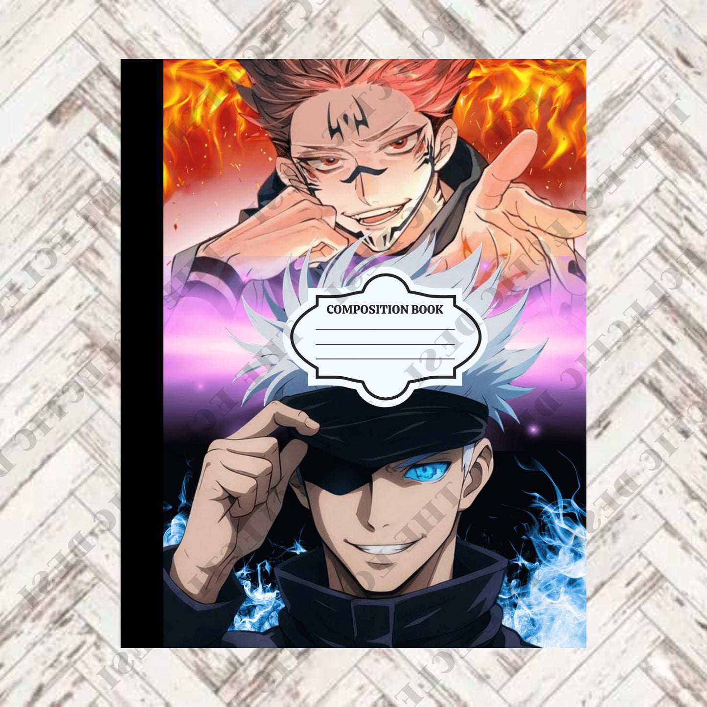 Jujutsu Kaisen Composition Book Design - DIGITAL DOWNLOAD