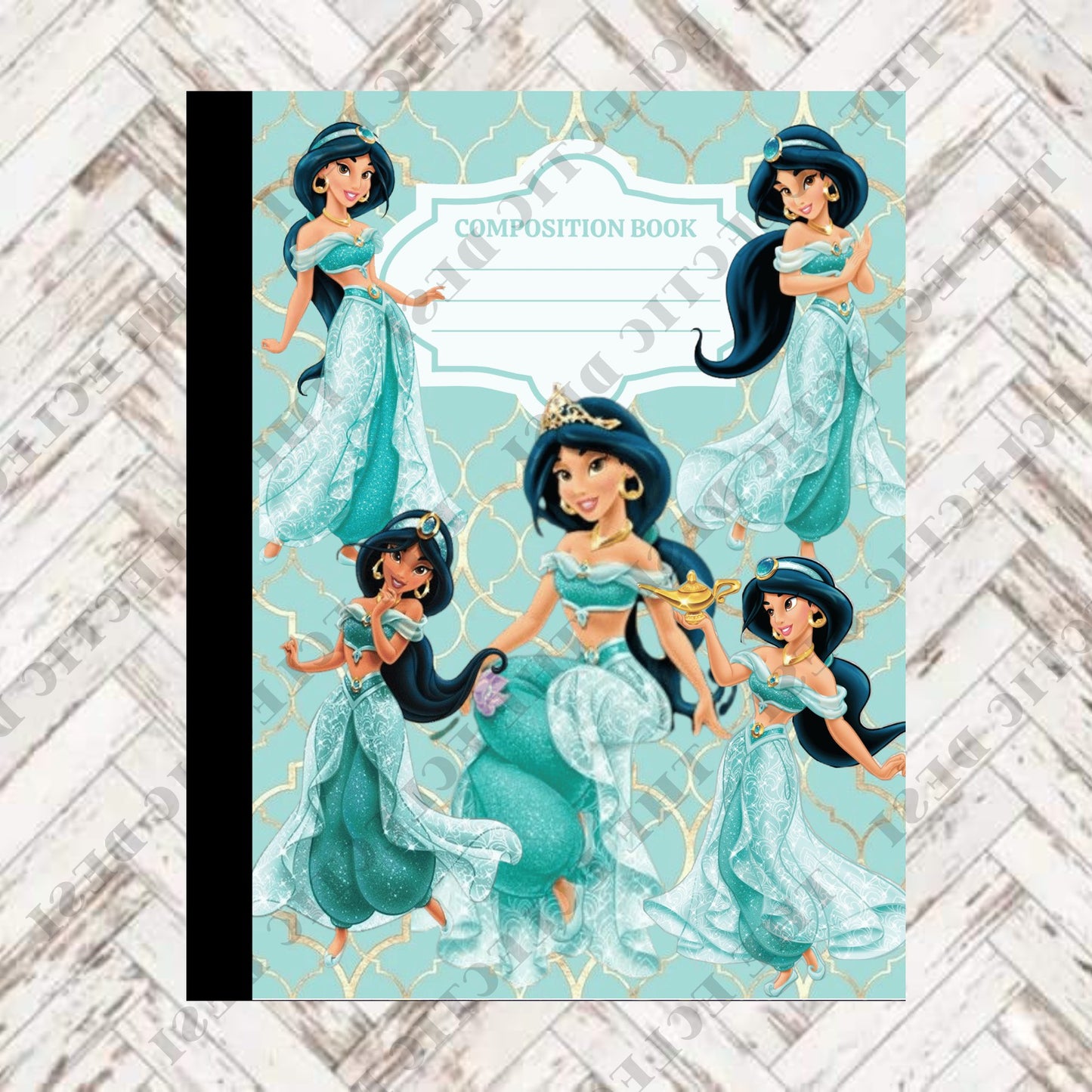 Princesses Composition Book Design - DIGITAL DOWNLOAD