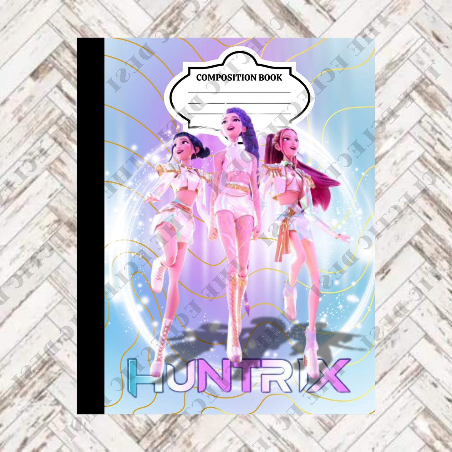K-Pop Demon Hunters Composition Book Design - DIGITAL DOWNLOAD