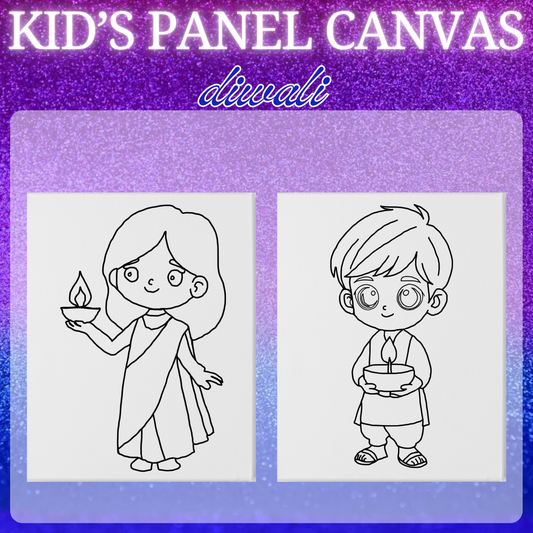 Kids Panel - Diwali - CANVAS ONLY