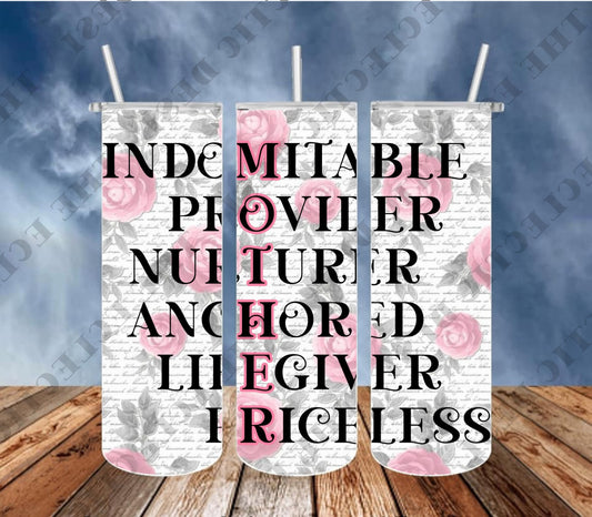 Mother Acronym Tumbler Design - DIGITAL DOWNLOAD