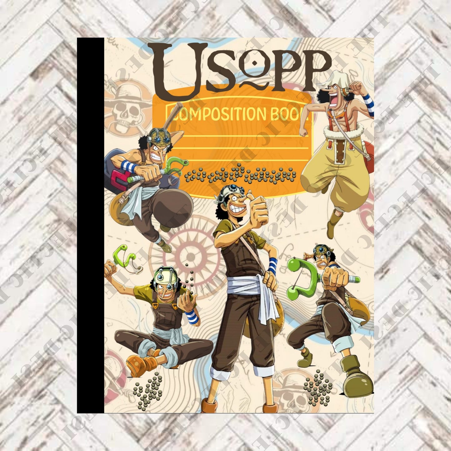 One Piece Composition Book Design - DIGITAL DOWNLOAD