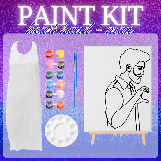 Heart Hand Paint Kit