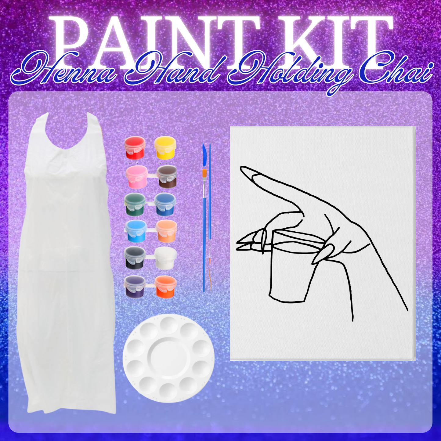 Pre-Drawn Paint Kits