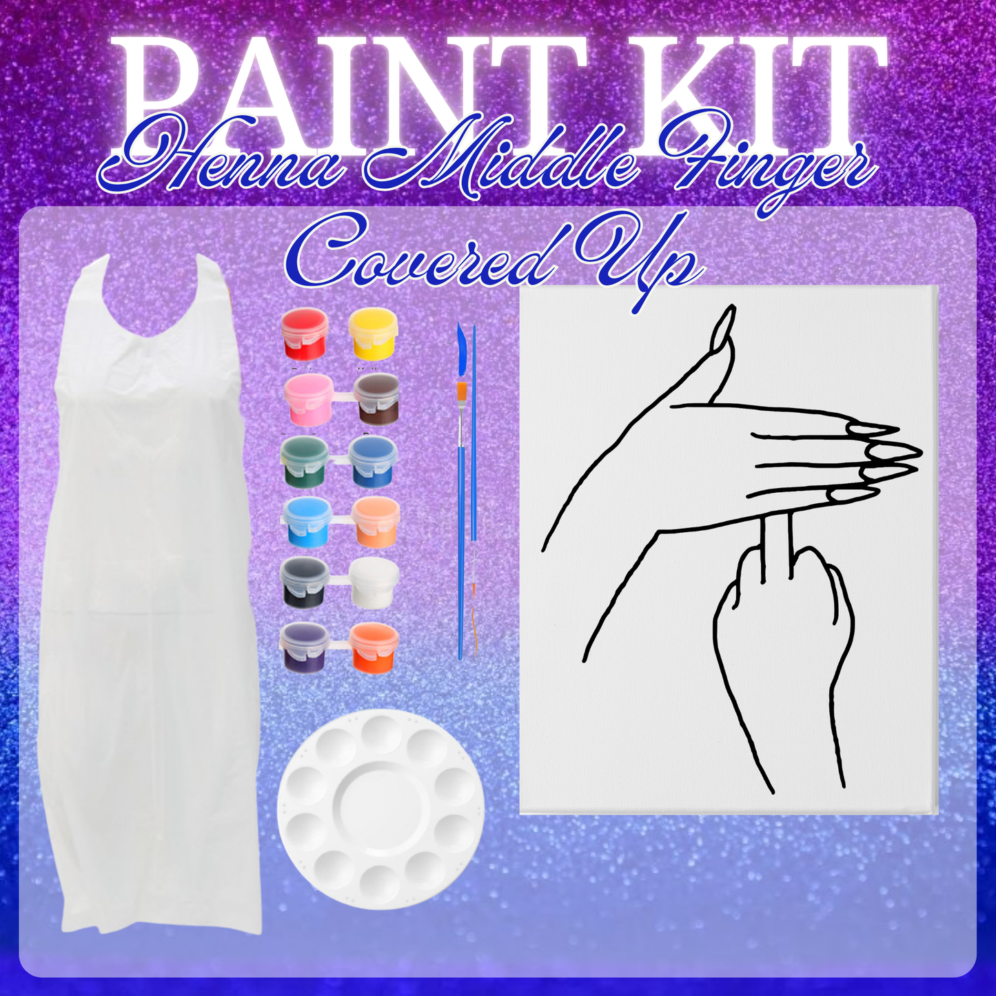 Pre-Drawn Paint Kits