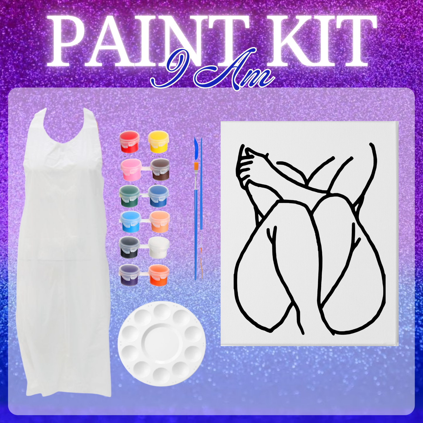 Pre-Drawn Paint Kits