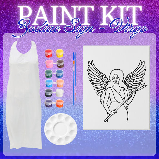 Zodiac Sign Pre-Drawn Paint Kits