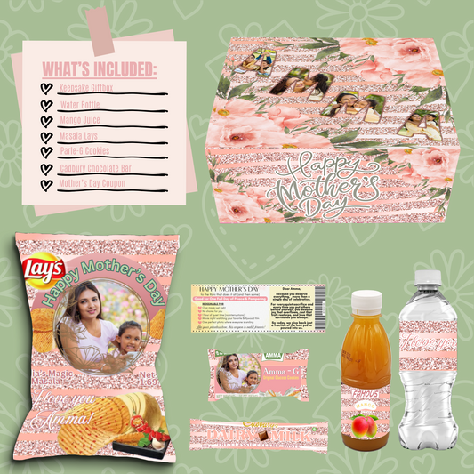 Rose Gold Mother's Day Gift Set